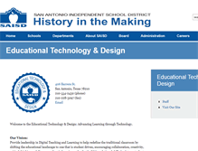 Tablet Screenshot of nova.saisd.net